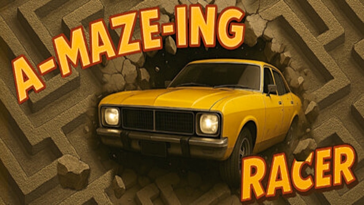 This Racing Game Changes the Map Every Run | AMazeing Racer