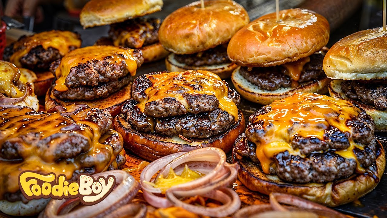 To jest szalone! Kolekcja amerykańskich burger&oacute;w z serem