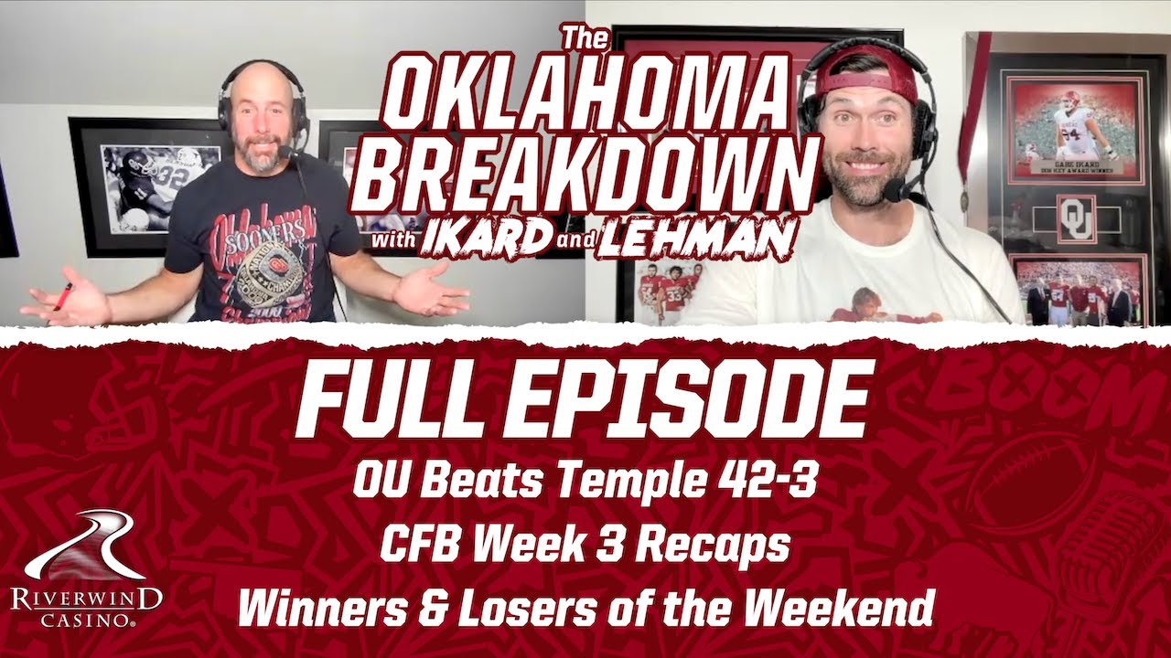 OU-Temple Recap + Texas' Arch Manning Problem, UGA Finds A Way & DJ Lagway's Death Valley Meltdown