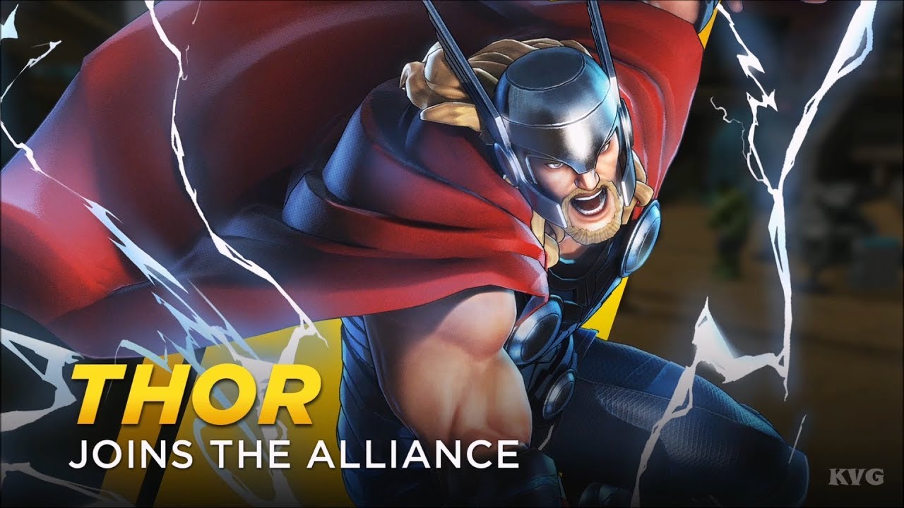 Marvel Ultimate Alliance 3: The Black Order - Thor Gameplay (Nintendo Switch HD) [1080p60FPS]