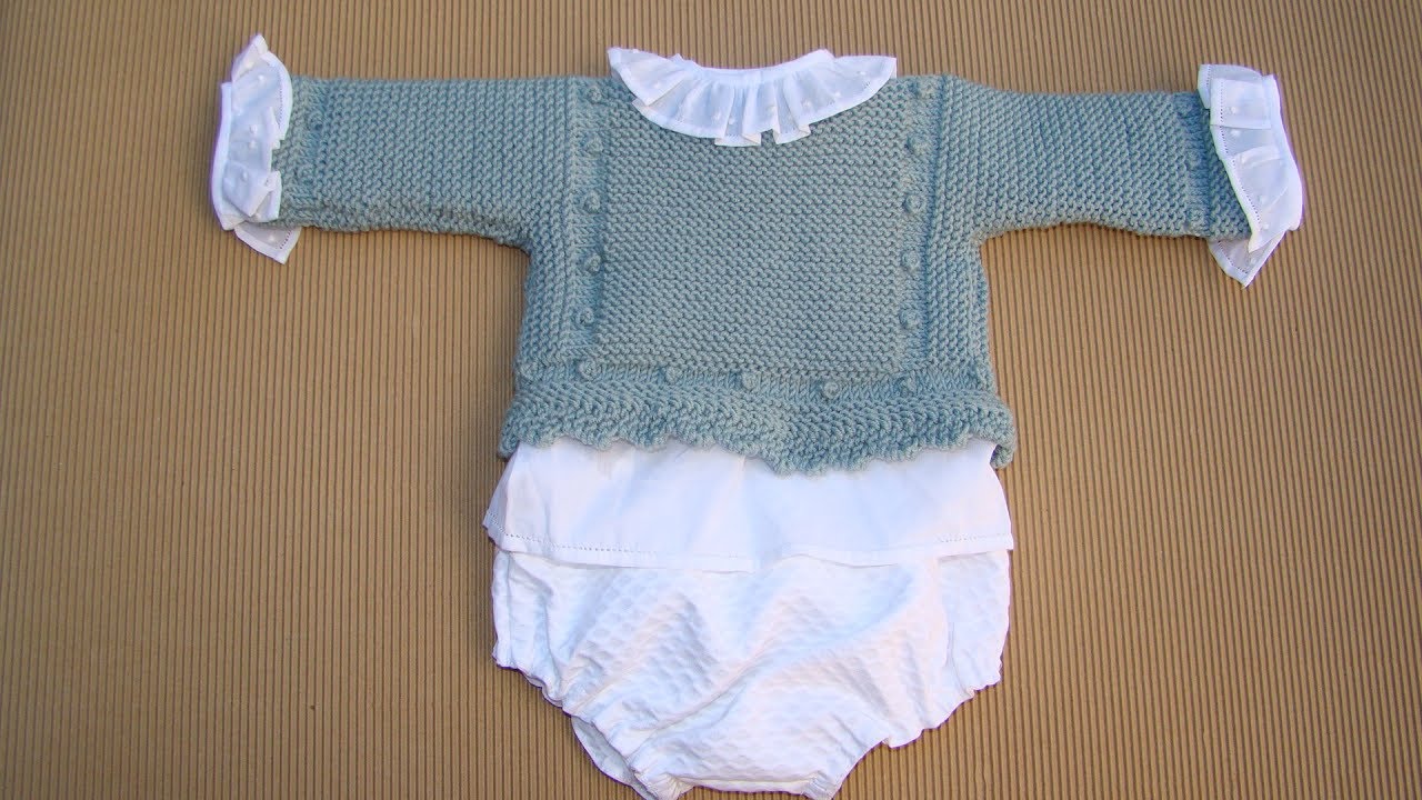 JERSEY DE BEBÉ LEO- also ENGLISH PATTERN