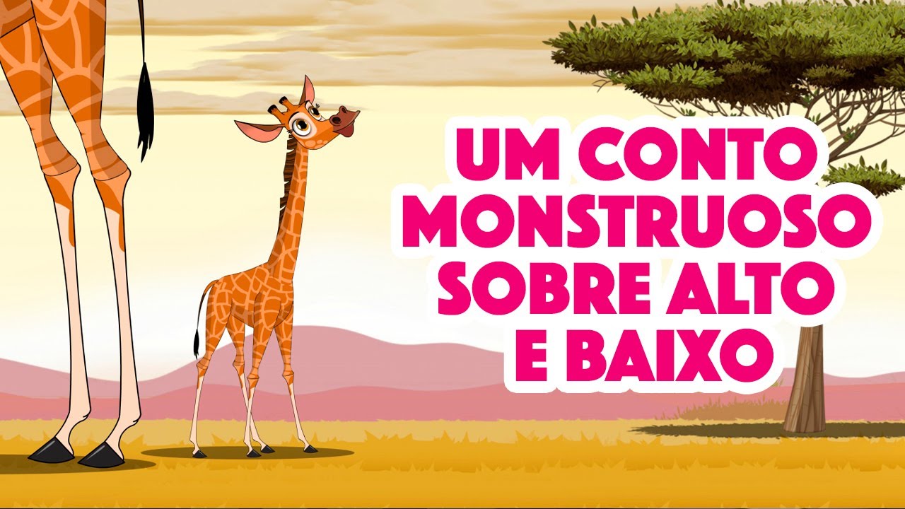 Contos Assustadores Da Masha 👻🦋 Um Conto Monstruoso Sobre Alto E Baixo 🦒 (Episódio 24)