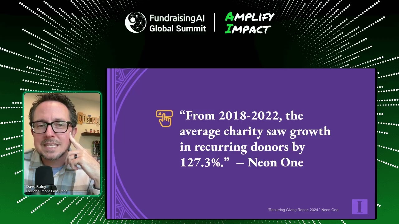 Sustainable Giving in the Age of AI: Leveraging AI to Grow Recurring Revenue