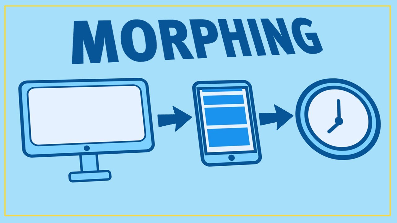 Motion Graphics Morphing Animation in After Effects