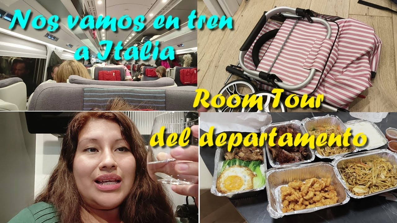 🇨🇭ES GRATIS EL TRANSPORTE PUBLICO EN SUIZA? NOS VAMOS EN TREN A ITALIA 🇮🇹 ROOM TOUR DEL DEPARTAMENTO