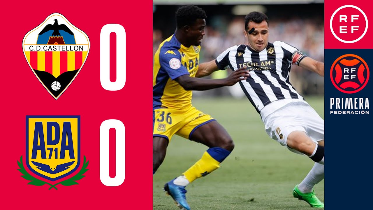 Resumen #PrimeraFederación | CD Castellón 0-0 AD Alcorcón | Finales playoffs de ascenso | Ida