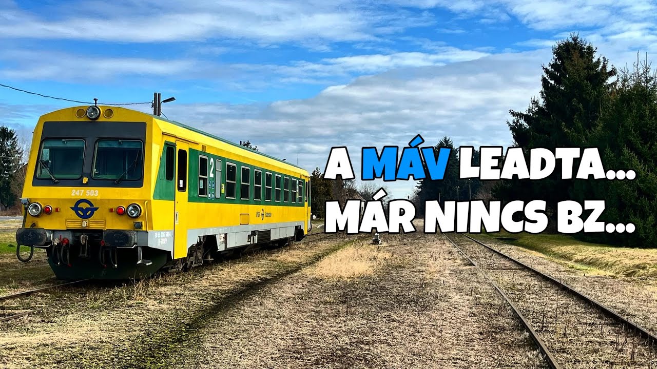 3 ORSZÁGOT KÖTHETNE ÖSSZE....MA EGY 5 PÁR VONATOS MELLÉKVONAL EMELETES LASSÚJELEKKEL...