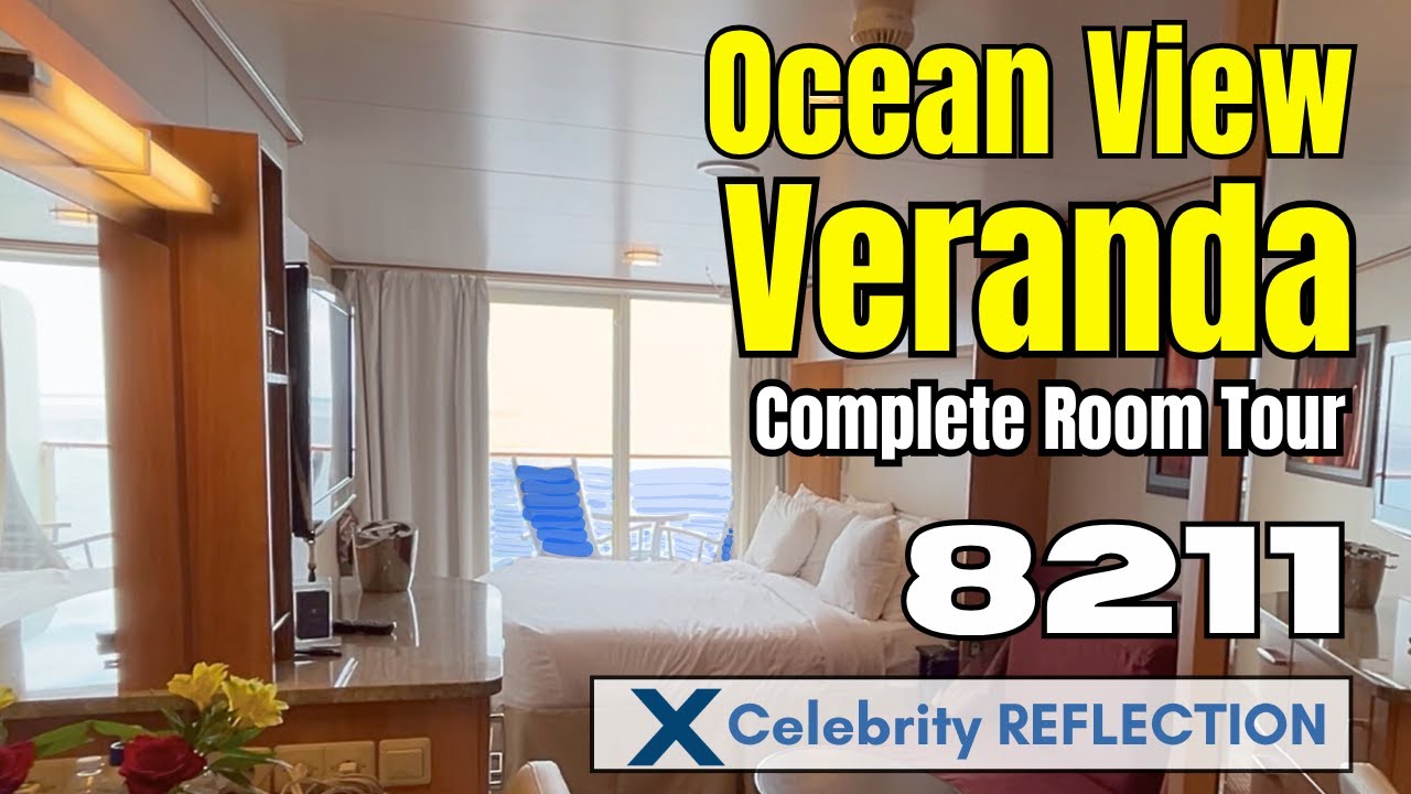 ПОДРОБНЫЙ ОБЗОР НОМЕРА! Celebrity Reflection, балкон, номер 8211