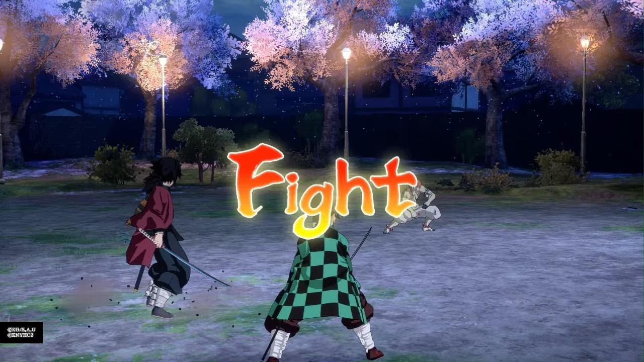 GIYU VS AKAZA CANNON FIGHT HKC2