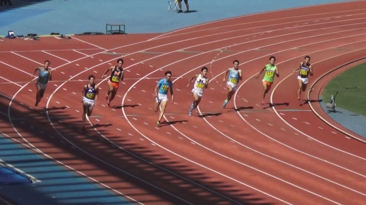 2018全カレ 男子200m予選～決勝