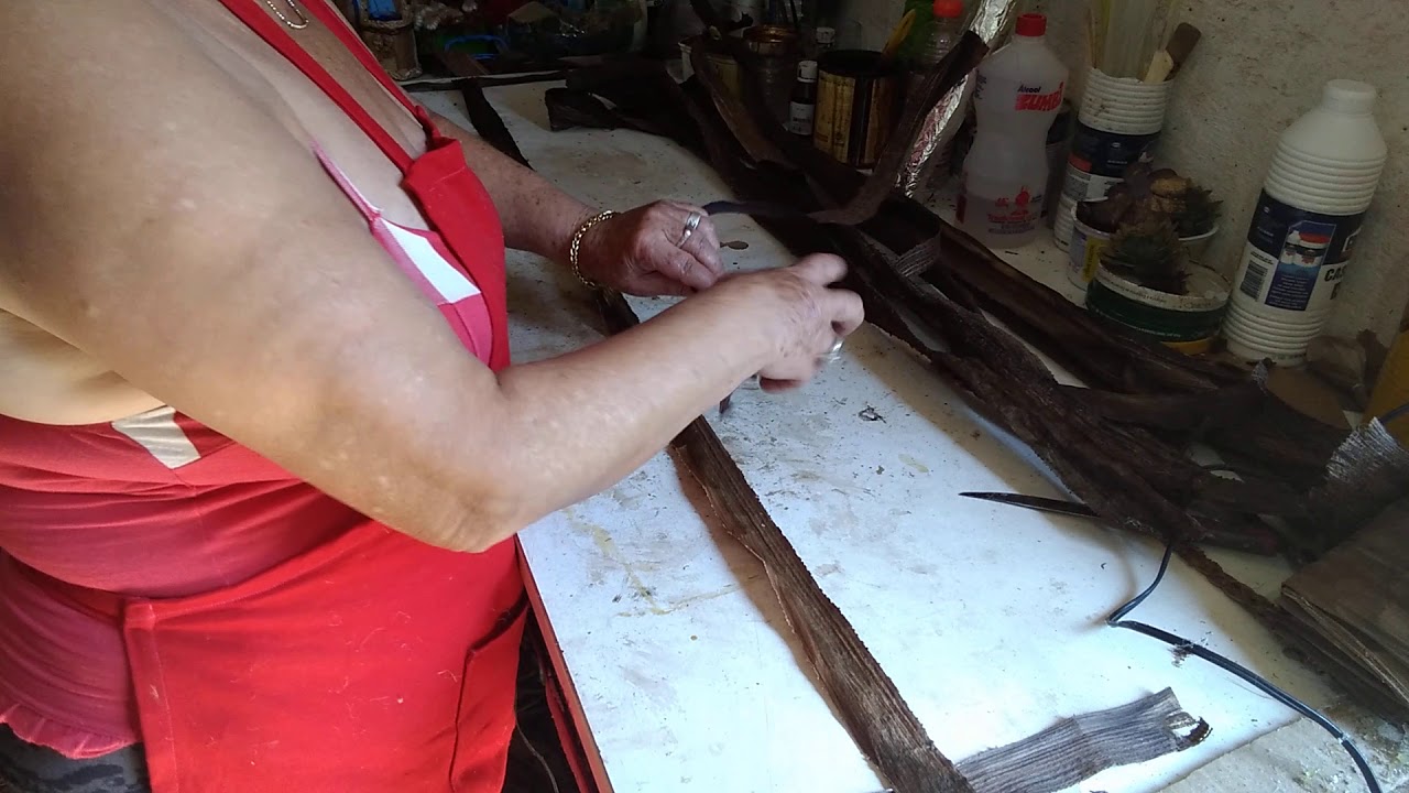 surpresa lindo caminho de mesa com fibra de bananeira imperdivel