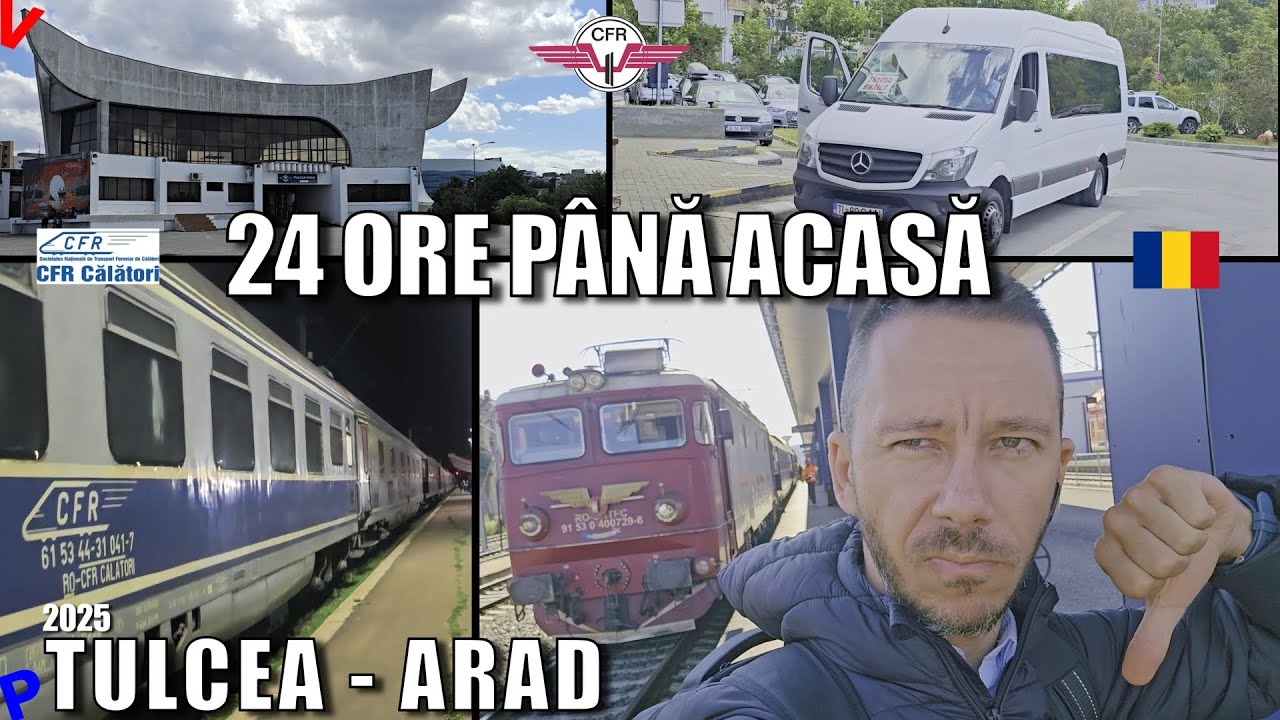 Traversarea Romaniei de la Est la Vest, 950 km | Tulcea - Arad