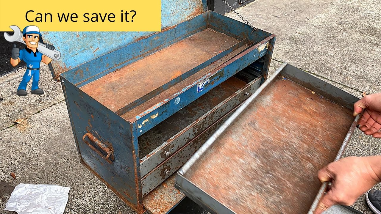 Old Rusty Toolbox Restoration