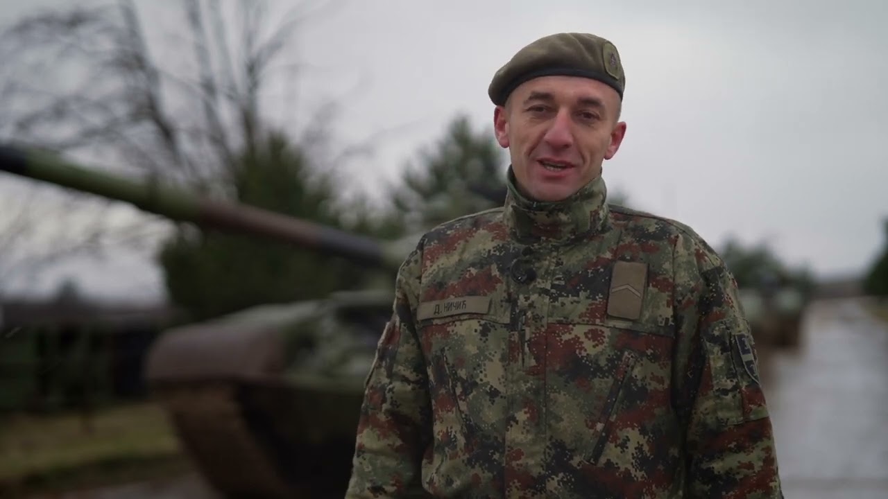 Pripadnici 36. tenkovskog bataljona // Stalna obuka imperativ tenkovskih jedinica Vojske Srbije