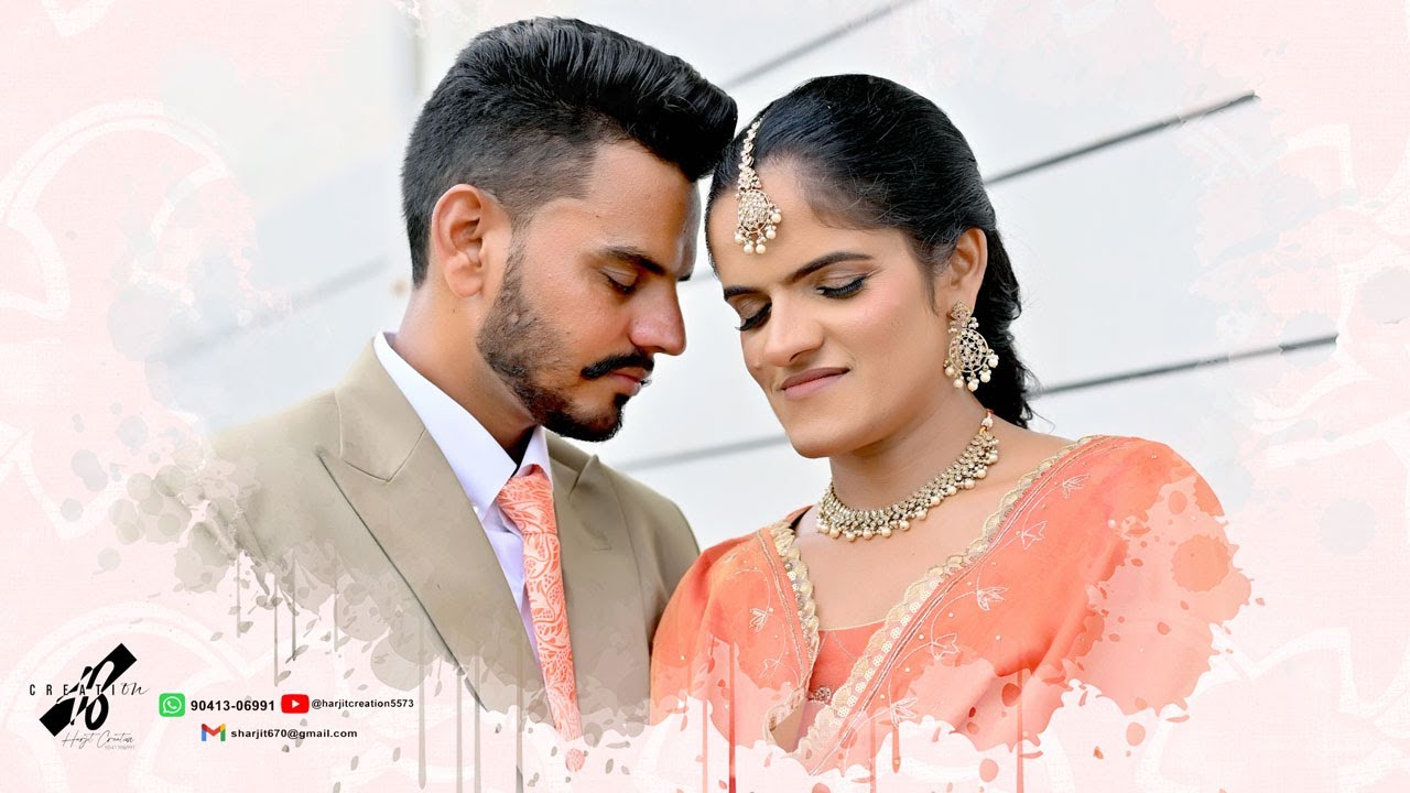 RING CEREMONY Baljinder & Jasbeer ||HARJIT CREATION||