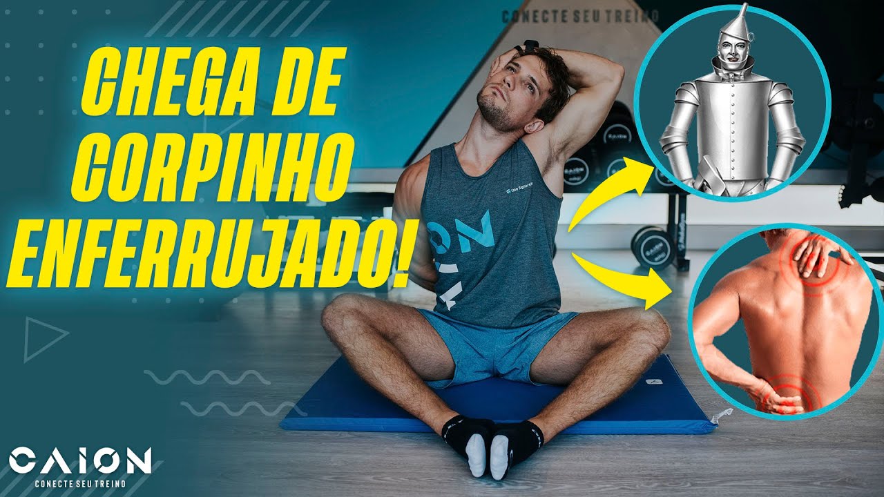 DESTRAVE seu corpo: exercícios de MOBILIDADE para desenvolver MÚSCULOS e melhorar dores