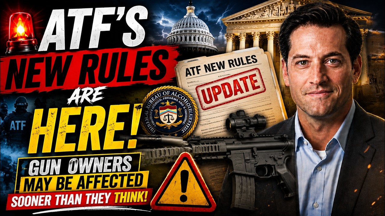 ATF&rsquo;S NEW RULES ARE HERE: Gun Owners May Be Affected Sooner Than They Think!