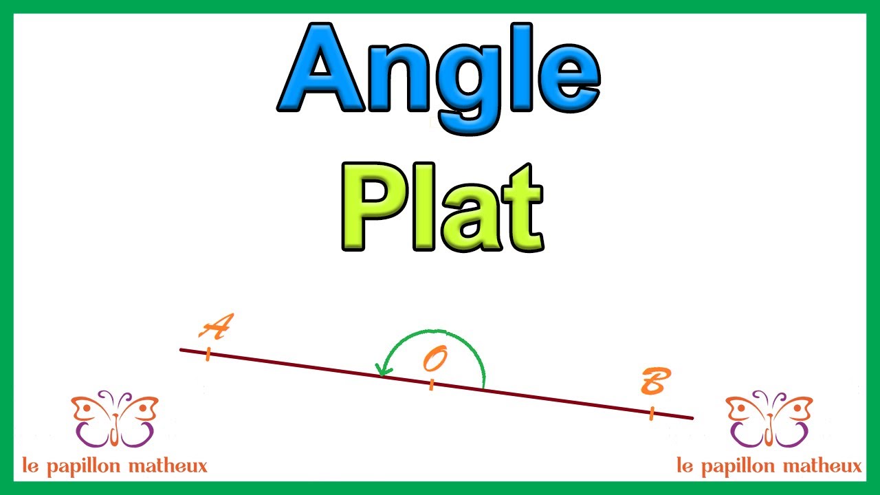 Angle plat (qu est ce qu un angle plat)