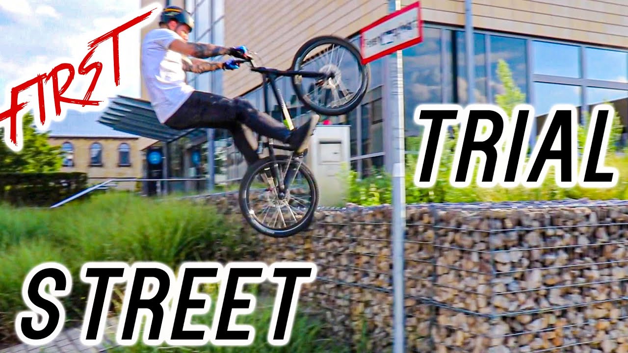 ERSTE STREET TOUR MIT DEM TRIAL BIKE!