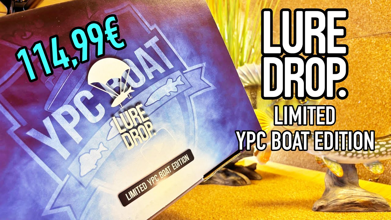 LIMITED YPC BOAT EDITION LURE DROP Unboxing! Nicht nur für´s Angeln vom Boot!