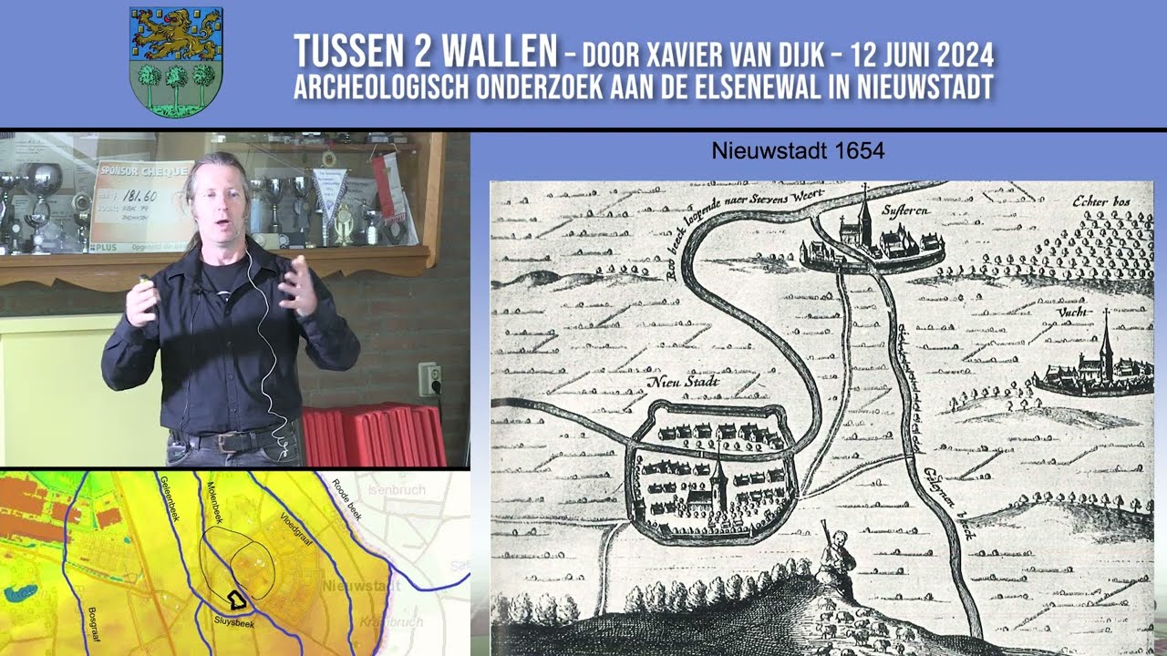 Heemkunde Nieuwstadt presenteert: Archeologisch onderzoek aan de Elsenewal in Nieuwstadt
