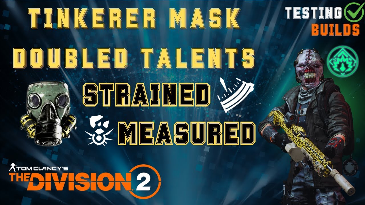 Tinkerer Negotiator's Dilemma LMG Build - TESTING BUILDS - The Division 2