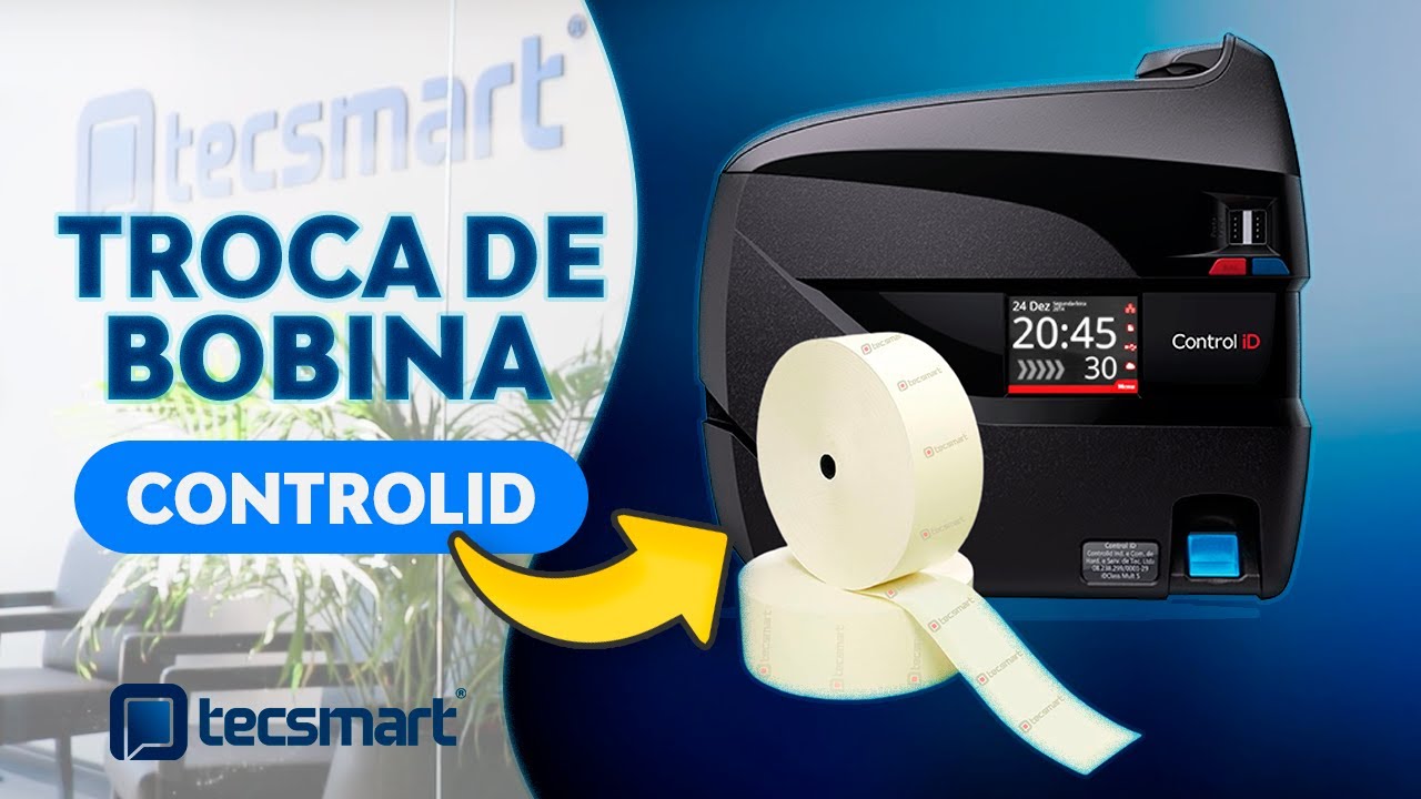 Troca da bobina - Relógio Ponto Controlid ID Class