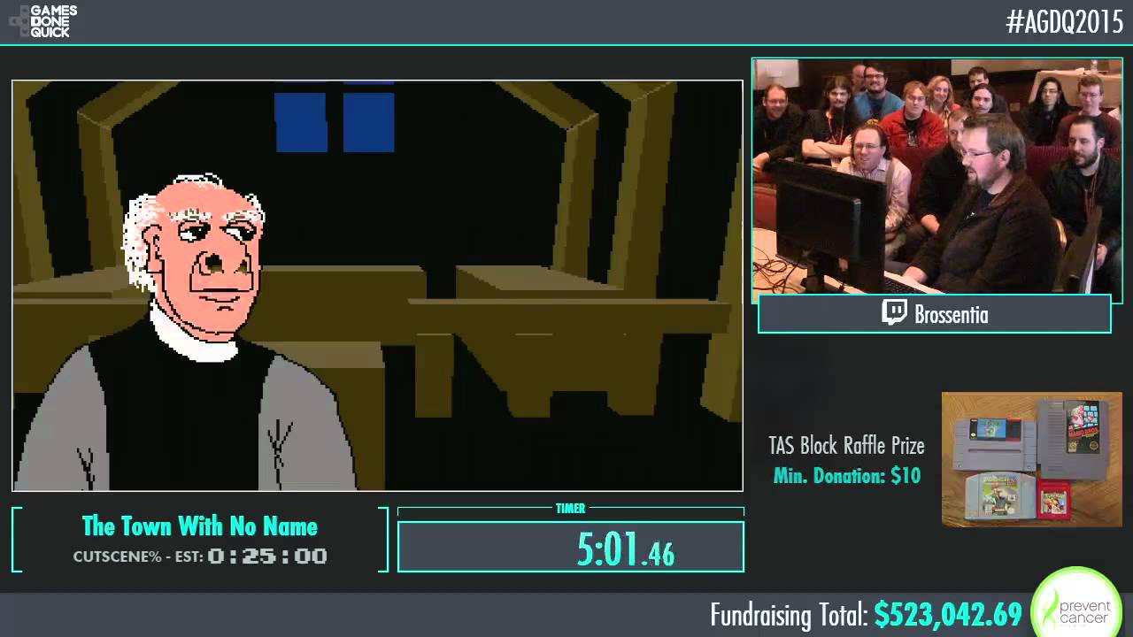 Awesome Games Done Quick 2015 - Part 117 - Town With No Name by Brossentia