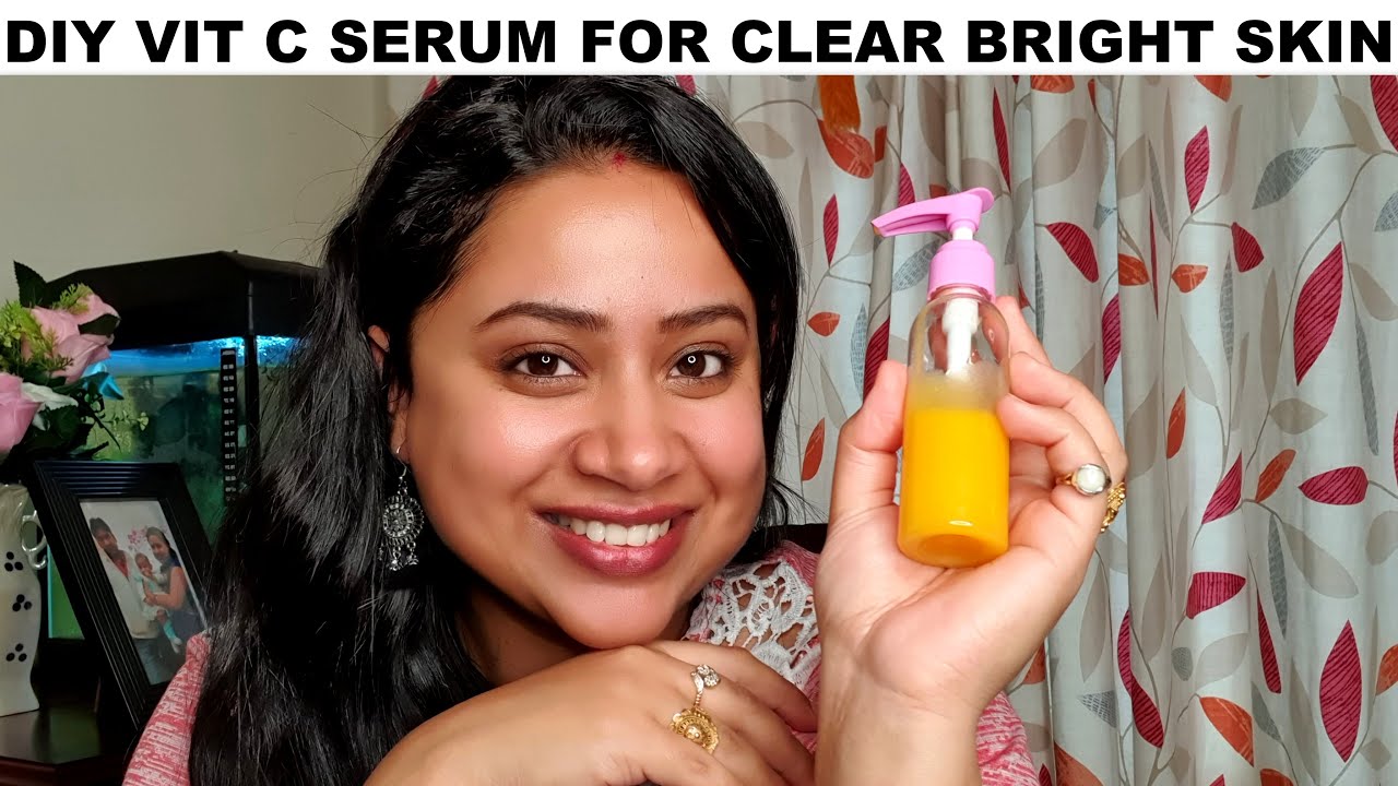 बेदाग चमकदार त्वचा के लिए लगाए ये DIY VIT C FACE SERUM | Glowing, Spotless Skin with homemade serum