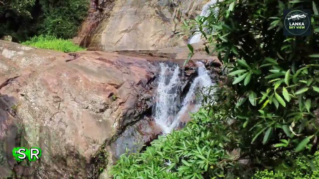 Sratalee Waterfalls | Sky View 🌿🇱🇰