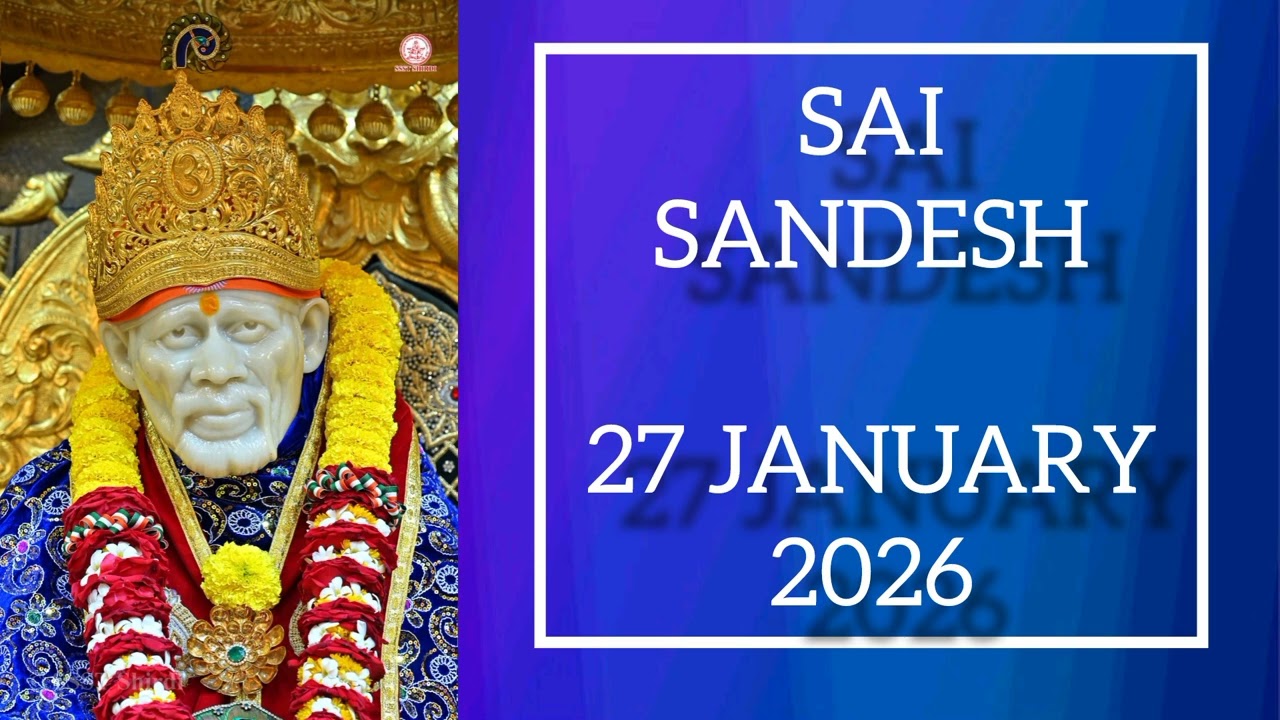 SAI SANDESH || 27 JANUARY 2026
