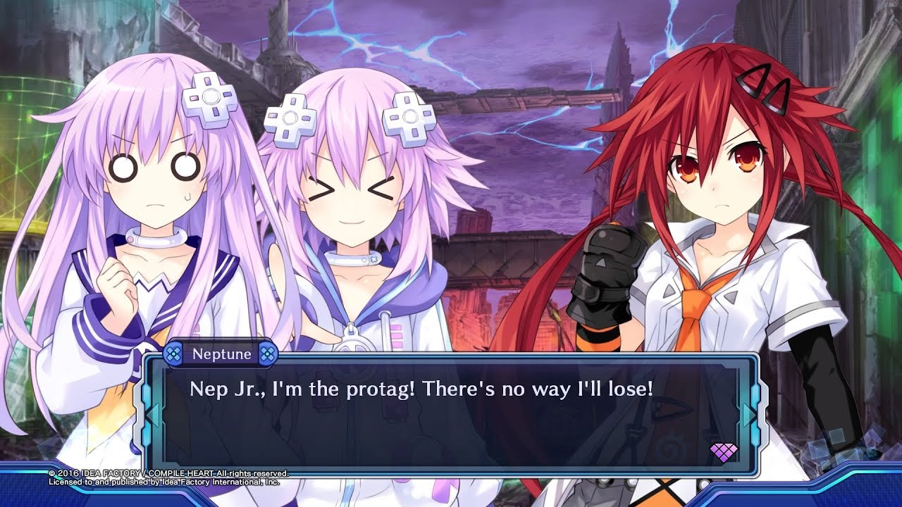 HyperDimension Neptuina Best 4th Wall Breaks Moment