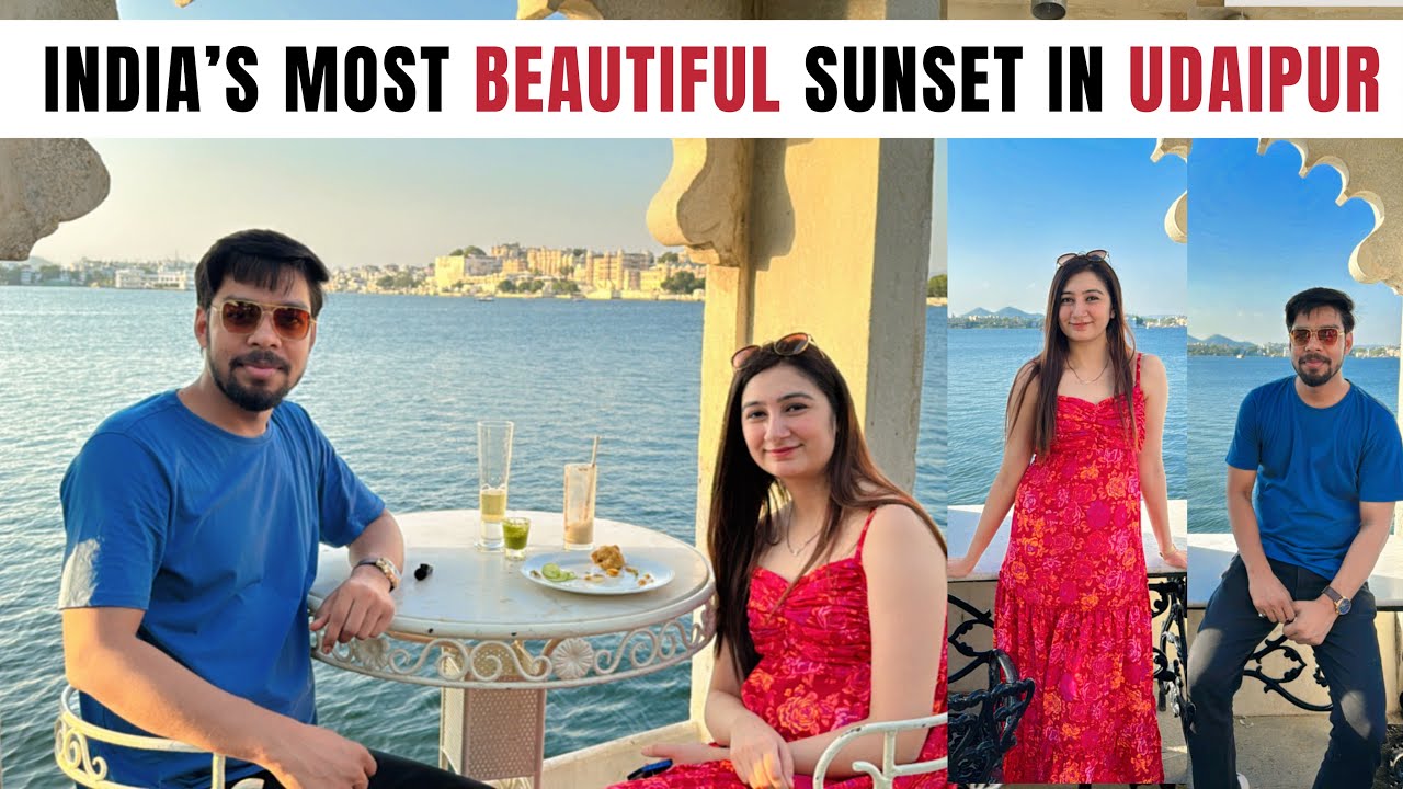 India's Most Beautiful Sunset In Udaipur | Jag Mandir Palace | Lake Palace in Udaipur | Udaipur