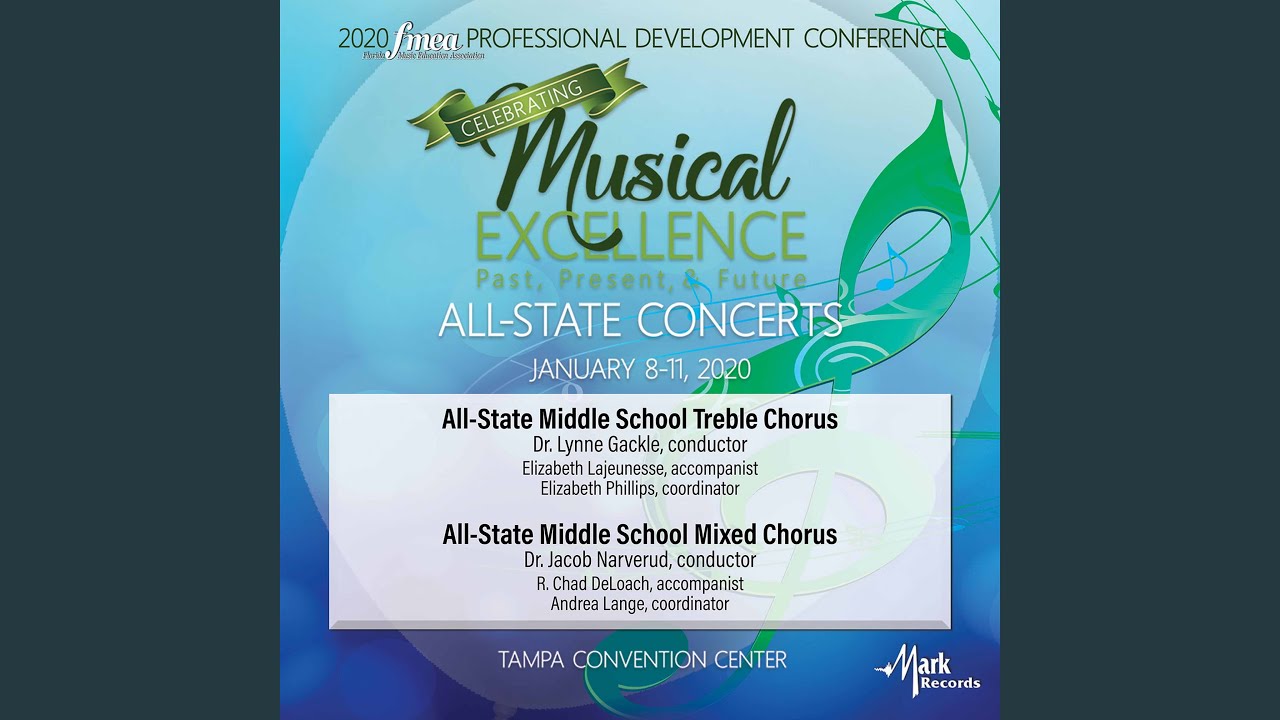 La violette (Arr. S. Brumfield for Treble Chorus & Percussion) (Live)