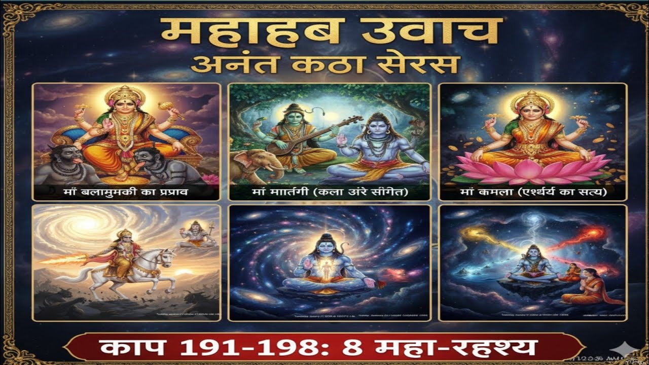 महादेव ने बताए कलयुग के 8 सबसे बड़े रहस्य | ॐ शिव उवाच: भाग 191 से 198 | Mahadev Katha