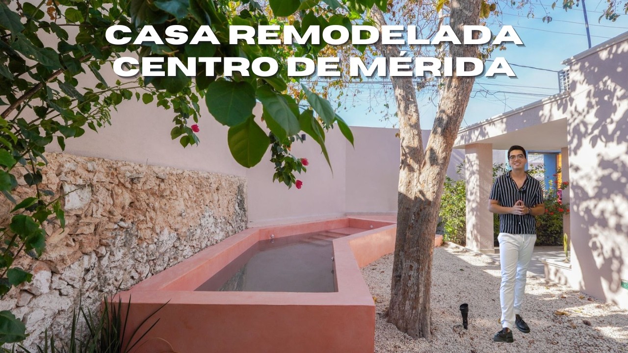 ¡Preciosa casa remodelada en el Centro de Mérida Yucatán! Excelente ubicación y distribución 😱🏡