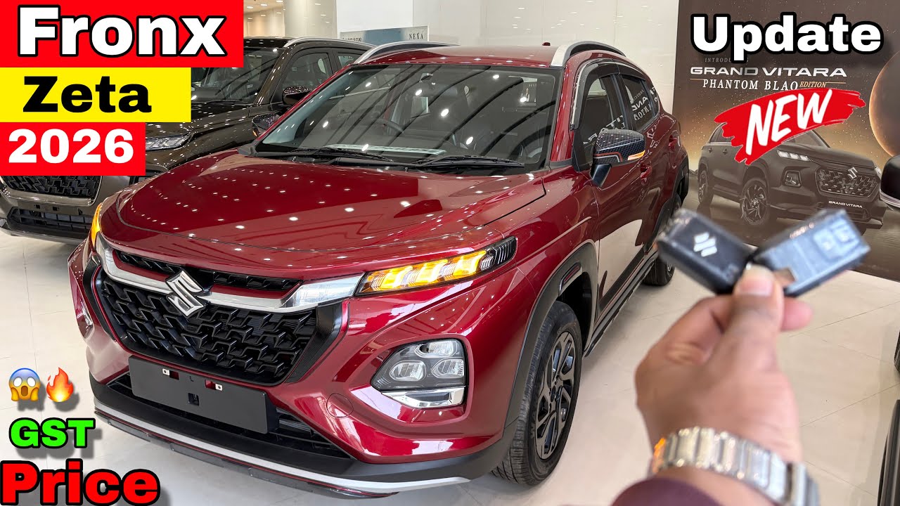 Update Maruti Fronx Zeta Model 2026 Fronx Zeta On-road Price, Features & Mileage Detailed Review