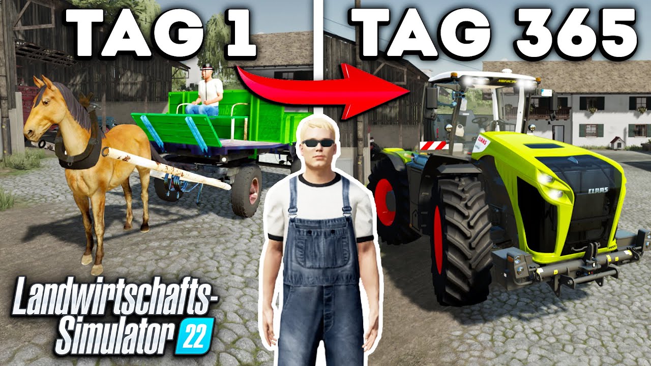 EIN JAHR FARMENTWICKLUNG! Beginnend mit 0&euro;! Landwirtschafts-Simulator 22