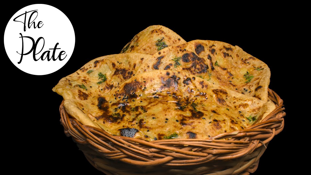 Whole Wheat Aloo Kulcha Recipe | No Maida, No Yeast Stuffed Kulcha | The Plate