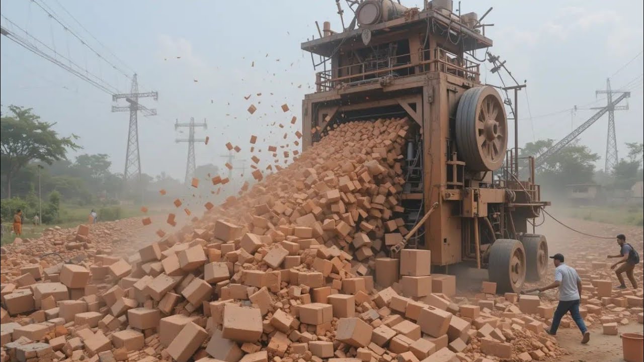 World’s Fastest Brick Production | Factory Making Millions Daily