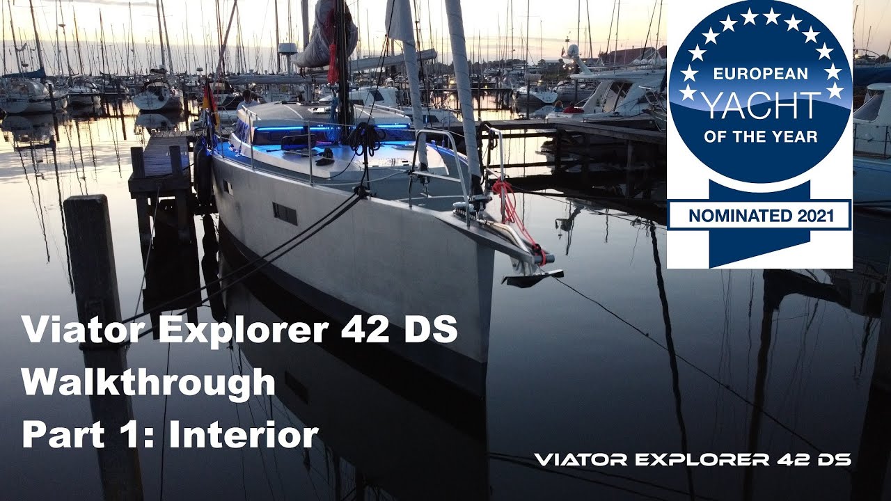 Viator Explorer 42 DS Walkthrough Part 1 Interior (Engl. subtitles)