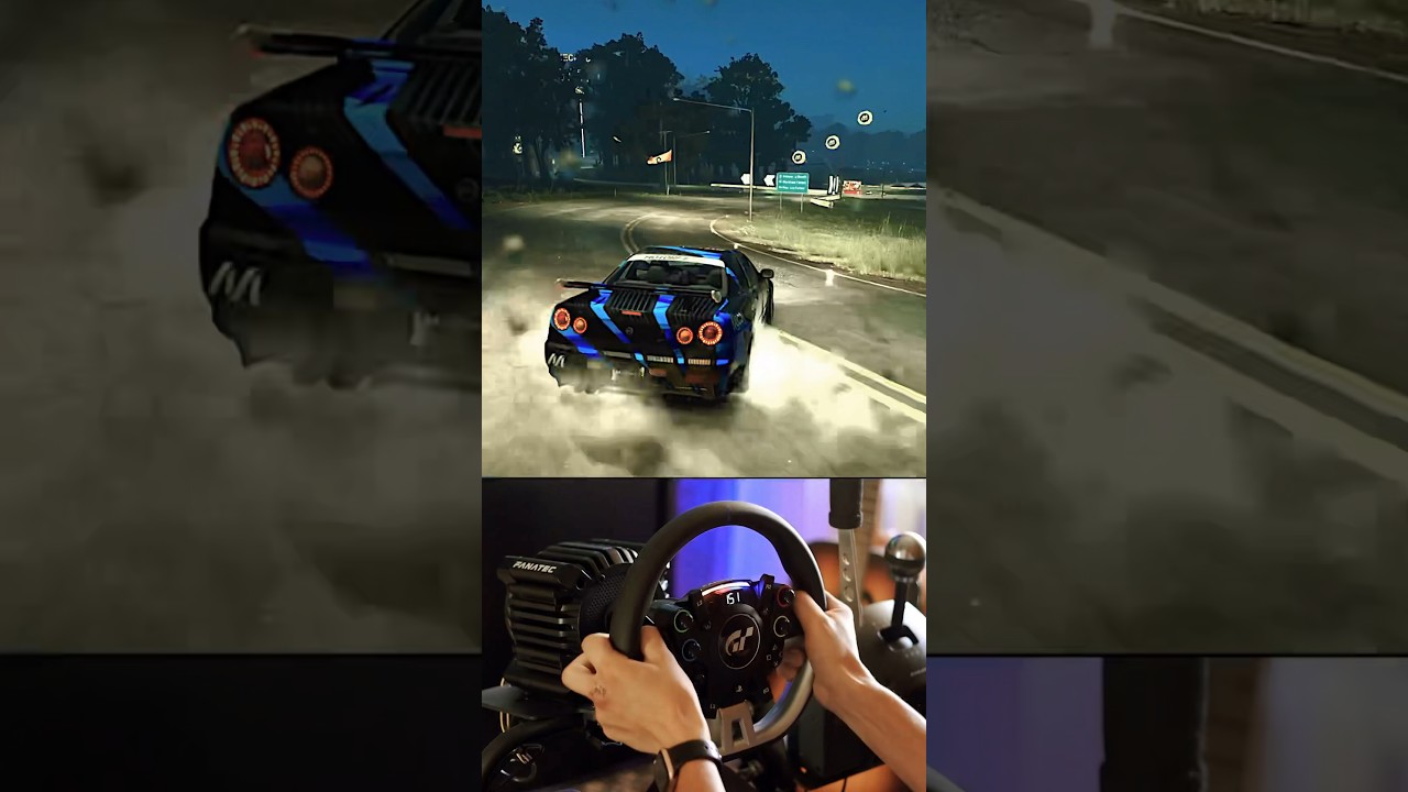 Nissan Skyline Drift The Crew Motorfest #steeringwheel #thecrewmotorfest #shorts