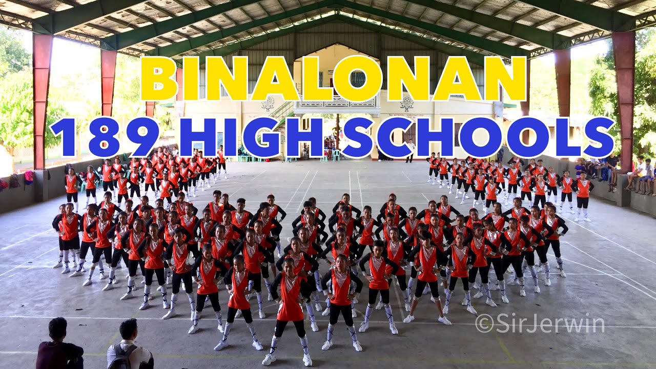 Dress Rehearsal | Binalonan 189 High Schools | Aero Fusion | Binalonan Town Fiesta 2020