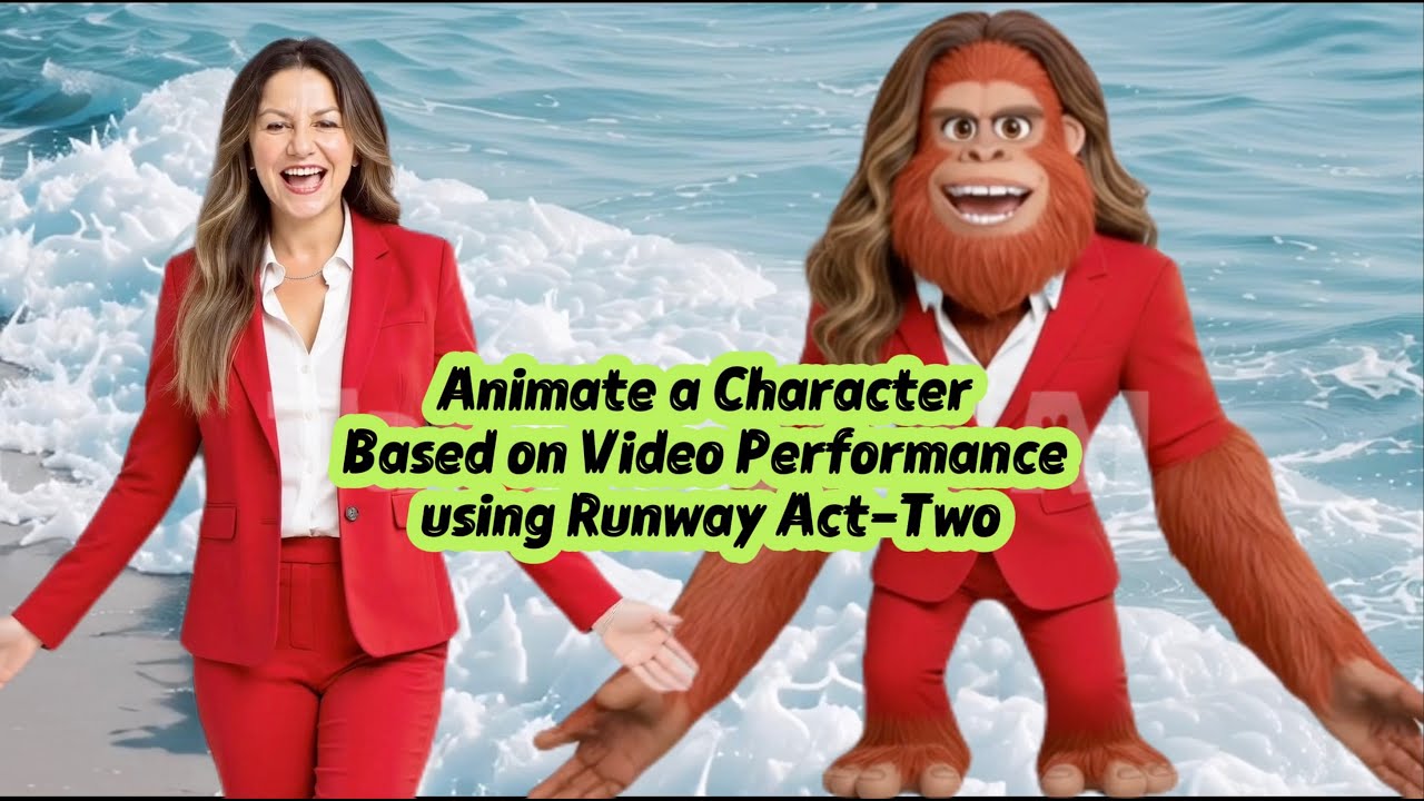 Animate a Character Based on Any Video Performance using Runway Act-Two