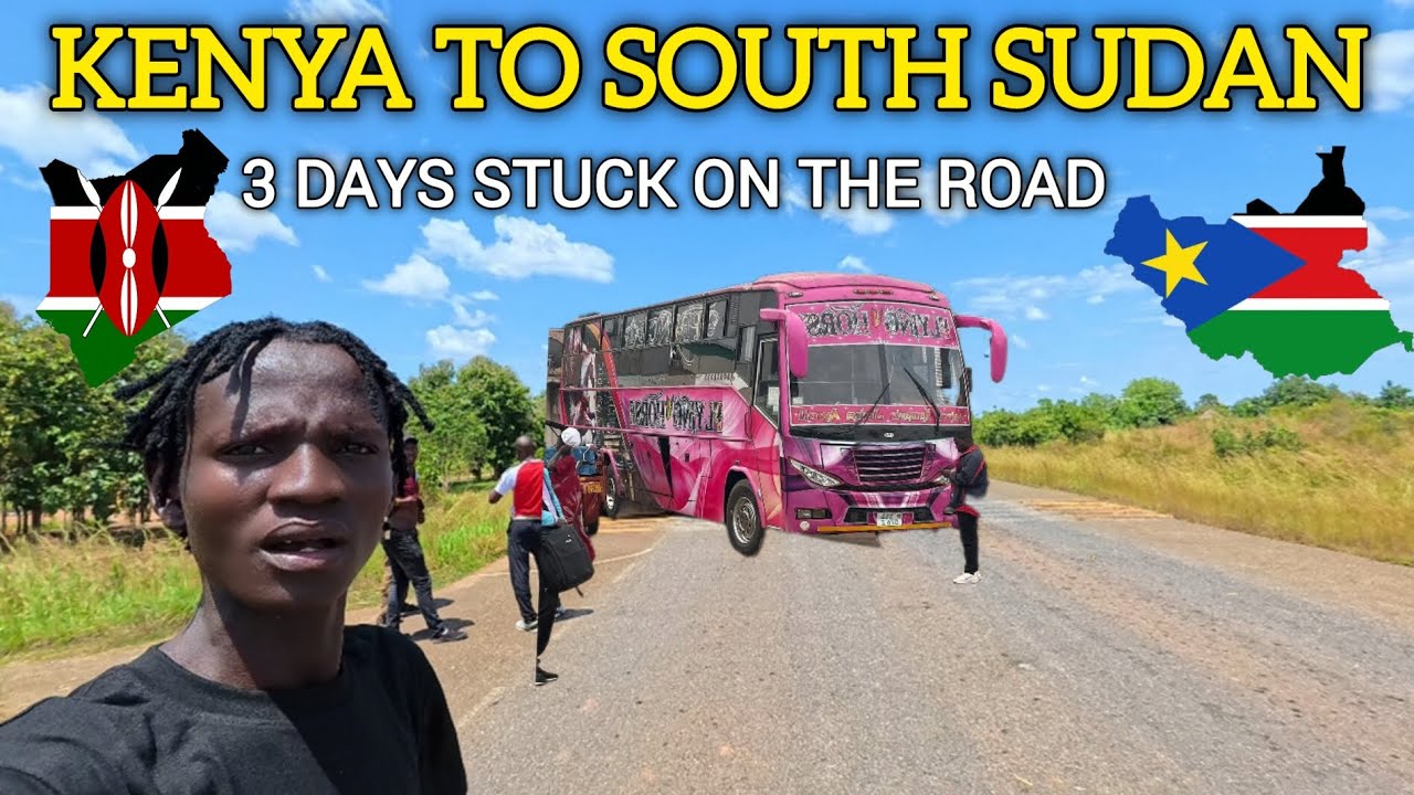 Из Кении🇰🇪 в Южный Судан🇸🇸: наш автобус сломался на 3 дня!