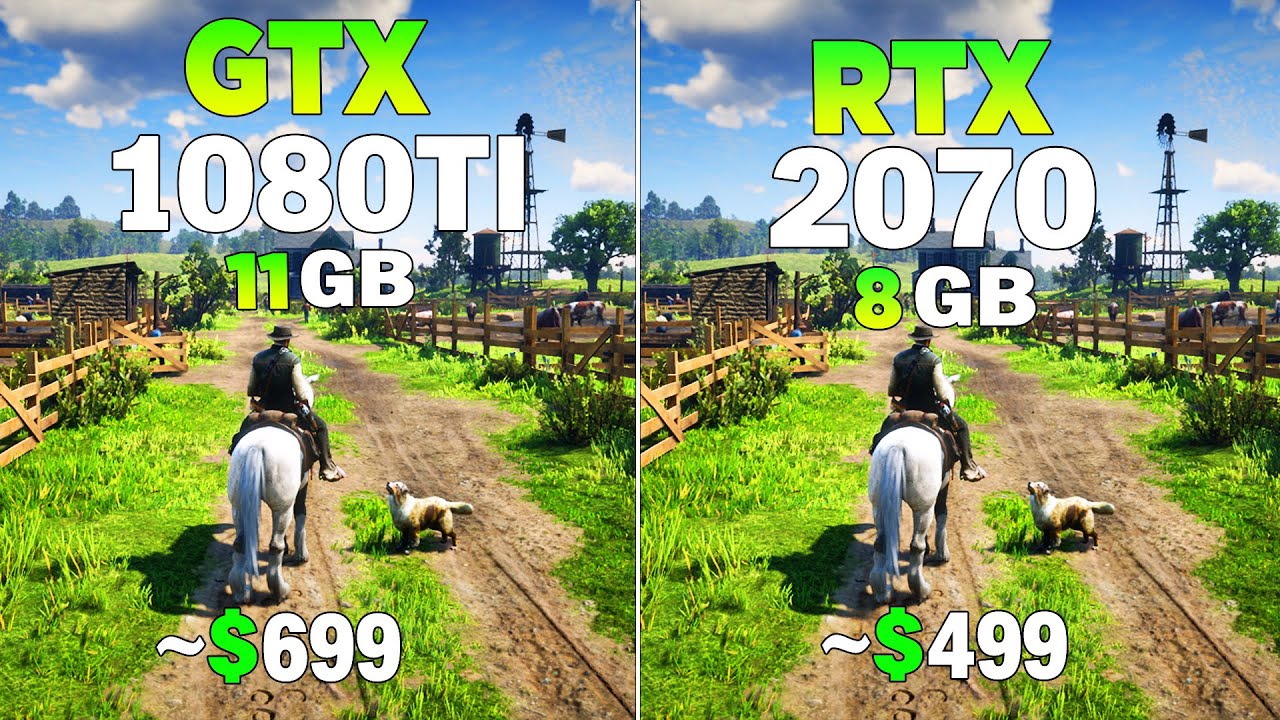 GTX 1080 Tİ vs RTX 2070 - Test in 8 Games