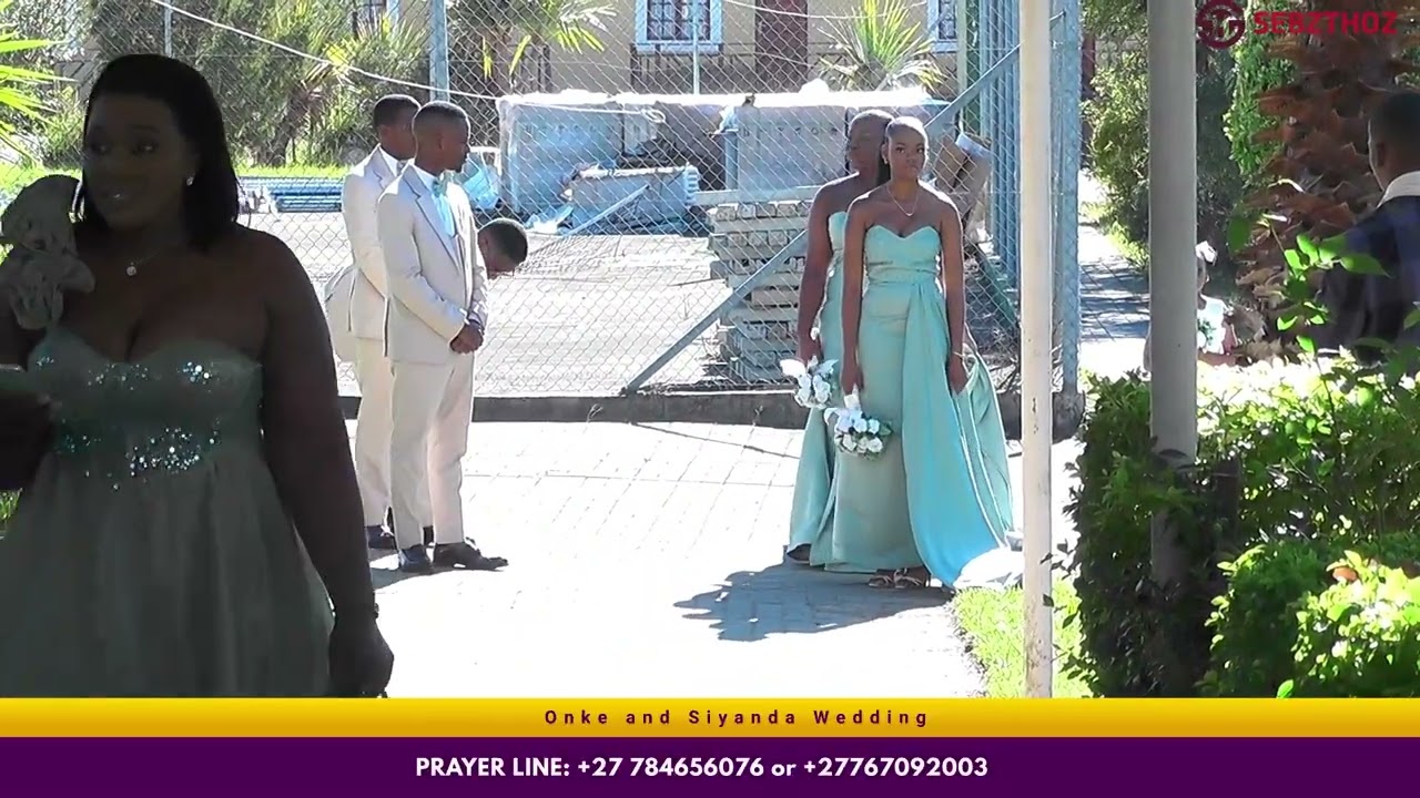 Onke and Siyanda wedding service