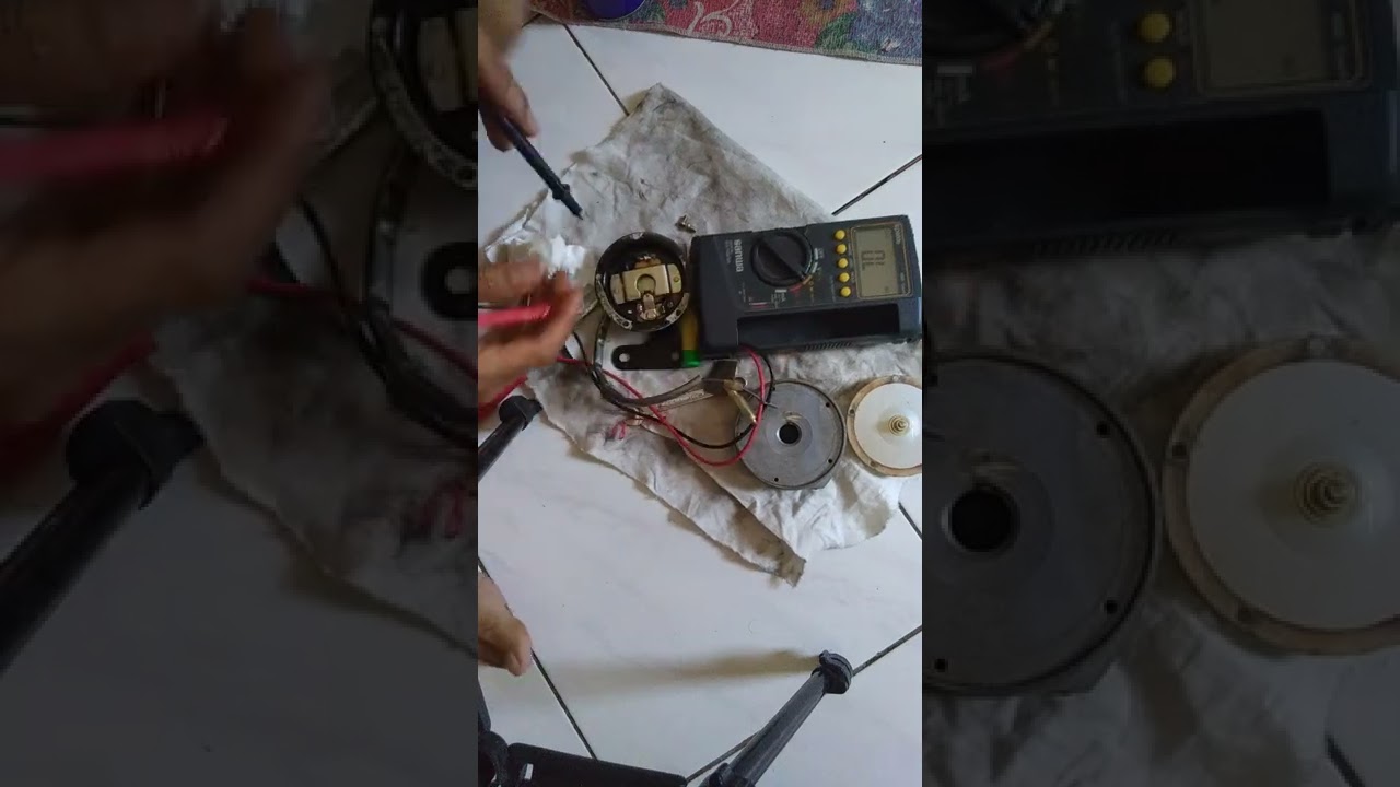Repair perbaikan klakson honda cb 100/125 atau s90z 6 volt