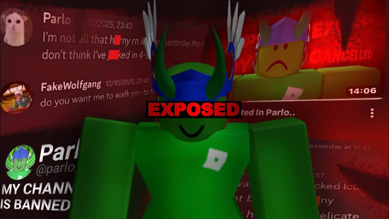 The Rise And Potential Fall Of The Roblox YouTuber Parlo…(Who He Is, And What Has He Done?)