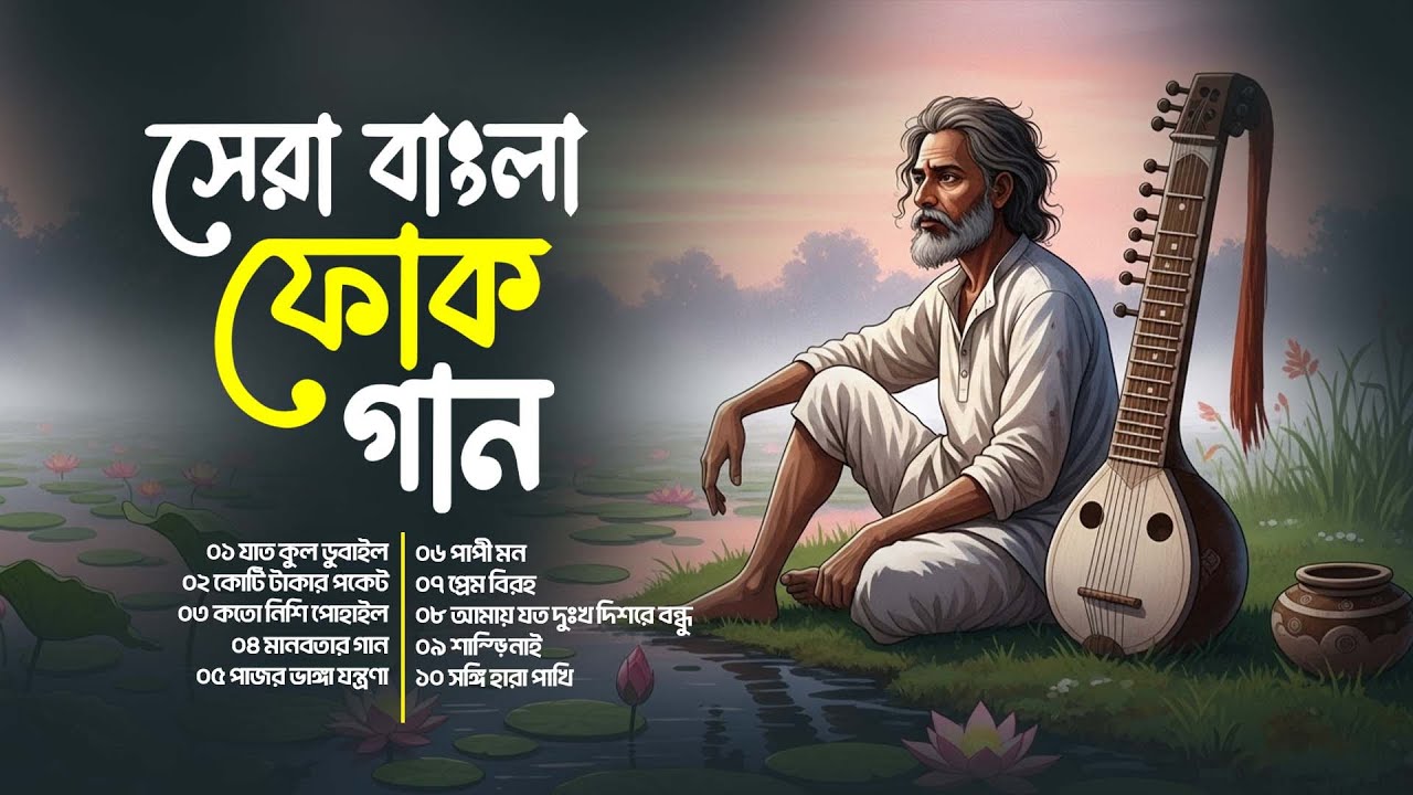 সেরা বাংলা ফোক গান | জীবন মানেই বেদনা | সেরা বাংলা লোকগান | Bangla Folk Song Nonstop